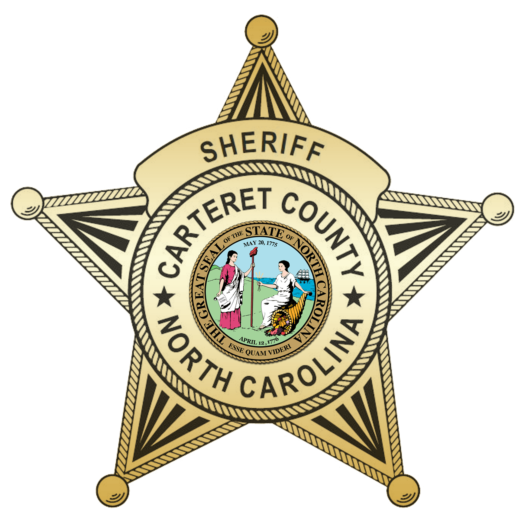 Carteret County Sheriff's Office Badge